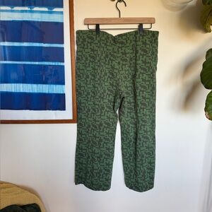 Maeve by Anthropologie “The Margot” kick flare cropped pants